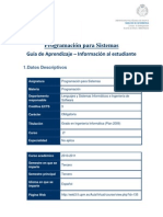 1103_Guia Programacion Para Sistemas - Curso 2010-2011 - Semestre Sept-Enero