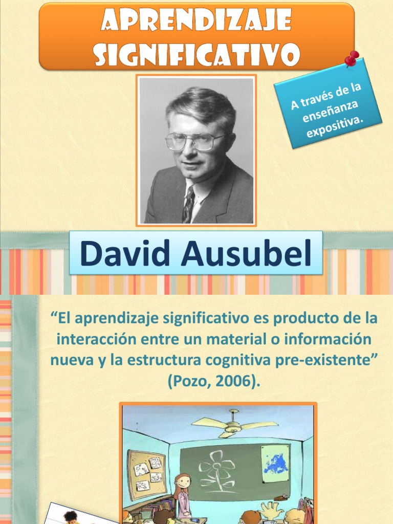 Aprendizaje Significativo | PDF | Aprendizaje | Ciencia cognitiva
