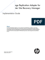 HP 3par Storage Replication Adapter For Vmware Vcenter Site Recovery Manager 5.0