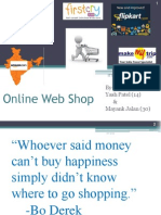 Online Web Shop(Yash Patel & Mayank Jalan)