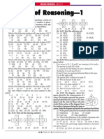 Test of Reasoning-1: September 2001 The Competition Master