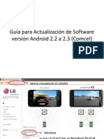 Guía para Actualización Android