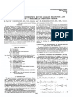 Determining Rotor Leakage Reactance