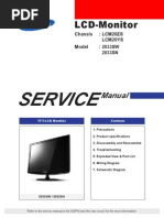 Samsung 2033 Service Manual Cover