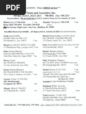 Phone List