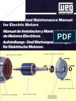 Weg Manual de Mantenimiento e Instalacion de Motores Electricos