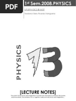 Digested Handout in Electricity and Magnetism