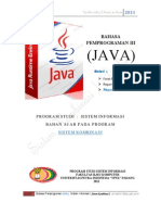 Modul Java Sistem Kombinasi