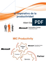 El Imperativo de La Productividad: Albert Esplugas
