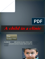 A child in a clinic