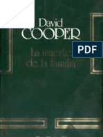 David Cooper. La Muerte de La Familia