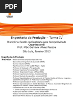 Gestão da Qualidade para a Competitividade Organizacional