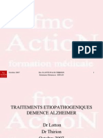 10.Traitements Etiopathogeniques Demence Alzheimer