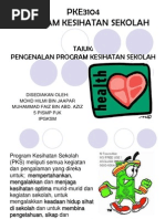 Pengenalan Program Kesihatan Sekolah