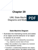 UML State Machine Diagrams and Modeling