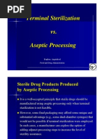 Download Terminal Sterilization v Aseptic by vpnarashimman SN125431464 doc pdf