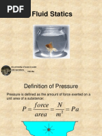 Fluid Statics