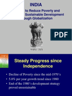 India: Policies To Reduce Poverty and Accelerate Sustainable Development Through Globalization