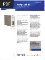 MVAJ relay manual Areva