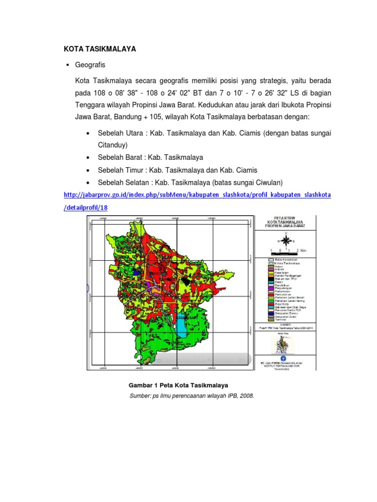 Geografis Tasik Dan Gunungkidul