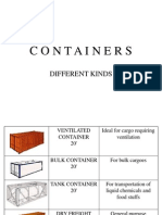 Containers: Different Kinds