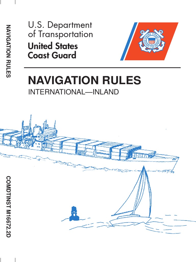 Uscg Navigation Rules InternationalInland 1999 PDF Traffic Radar