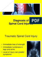 Diagnosis of Spinal Cord Injuries