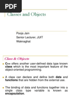 Classes and Objects