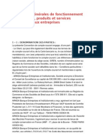 Condition Et Fonctionnement Des Comptes Produits Et Services Applicables Aux Entrprises