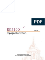 Espagnol Niveau 1 - ES510X Brochure