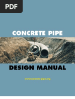 Concrete Pipe Design Manual (ACPA)