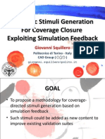Heuristic Stimuli Generation Exploiting Simulation Feedback