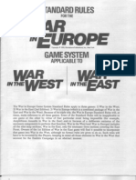 SPI War in Europe Rules