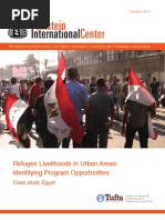Refugee Livelihoods in Urban Areas