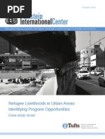 Refugee Livelihoods in Urban Areas