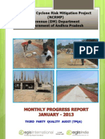 Monthly Progress Report January-2013