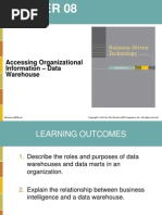 Accessing Organizational Information - Data Warehouse: Mcgraw-Hill/Irwin