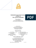 Residential Cogeneration Systems A Review of The Current Technologies