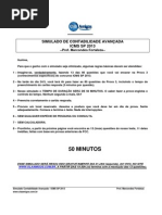 simulado avançada
