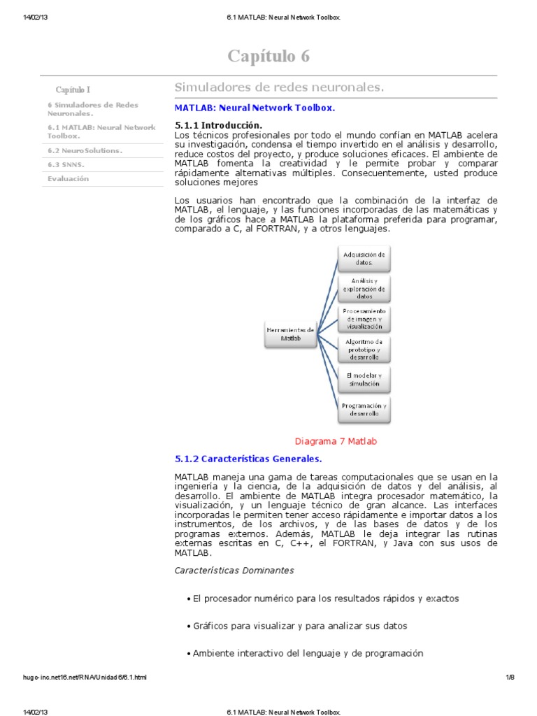 6.1 MATLAB - Neural Network Toolbox | PDF | Matlab | Red neuronal ...