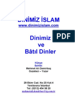 Mehmet Ali Demirbaş - Dinimiz - Ve - Batil - Dinler