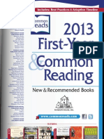 Random House 2013 First Year & Common Reading® Catalog