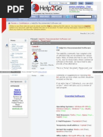 Help2Go Recommended Software List