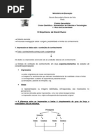 Empirismo de David Hume Filosofia Resumo