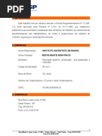 Analise Ergonomica Bom Prato