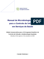 Manual de Microbiologia para Controle de Infecção