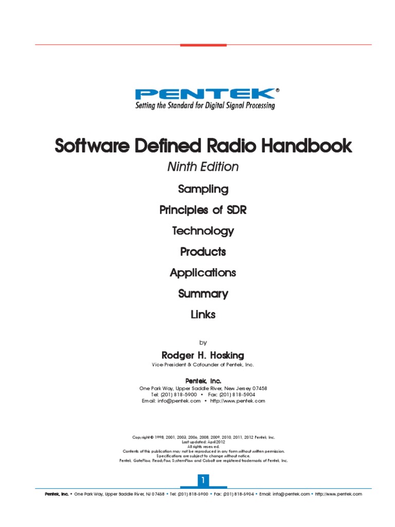 Software Defined Radio Handbook | PDF | Field Programmable Gate Array ...