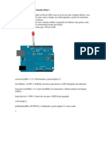 Piscar LED sem delay usando millis