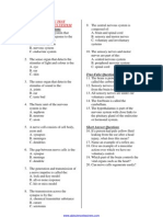 Diagnostic Test Nervous System