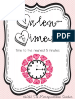 "Valen-Times": Time To The Nearest 5 Minutes